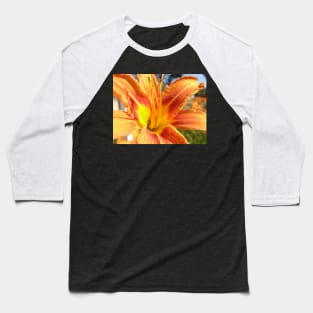 Beautiful photograph of orange flower Baseball T-Shirt